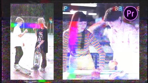 Vertical And Square VHS Transitions