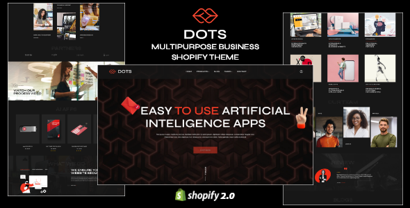 Dots – Software Digital Downloads Shopify Theme