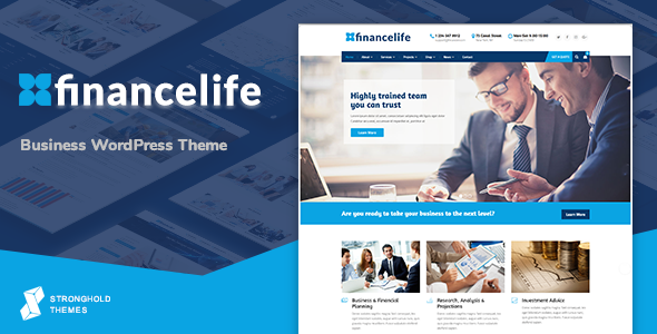 FinanceLife - Business WordPress Theme by strongholdthemes | ThemeForest