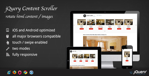 jQuery Content Scroller - CodeCanyon 3827946