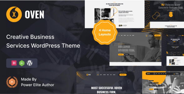 Xoven – Digital Agency Services WordPress Theme