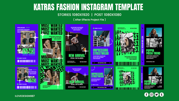 Katras Fashion Instagram Template