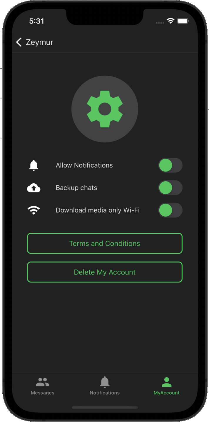 Messaging App Ui Template For Xamarin Forms By Zeymur Codecanyon Messaging App Ui Template For Xamarin Forms By Zeymur Codecanyon