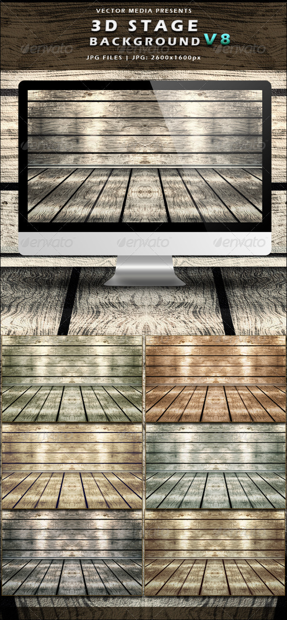 3D Stage Background - Vol.8 - 3D Backgrounds