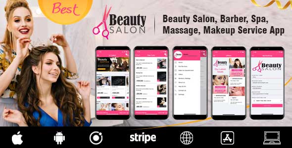 #1 Beauty Salon Parlour Spa Barber Hairdresser Massage Makeover Nails Artist Stylist Service Appoint