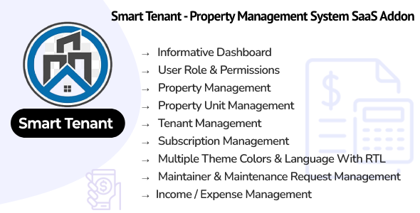 Smart Tenant  Property Management System SaaS