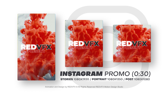 Dynamic Instagram Promo // After Effects Template