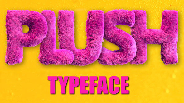 Plush Typeface