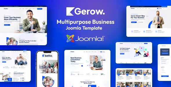Gerow - Business Consulting Joomla 5 Template
