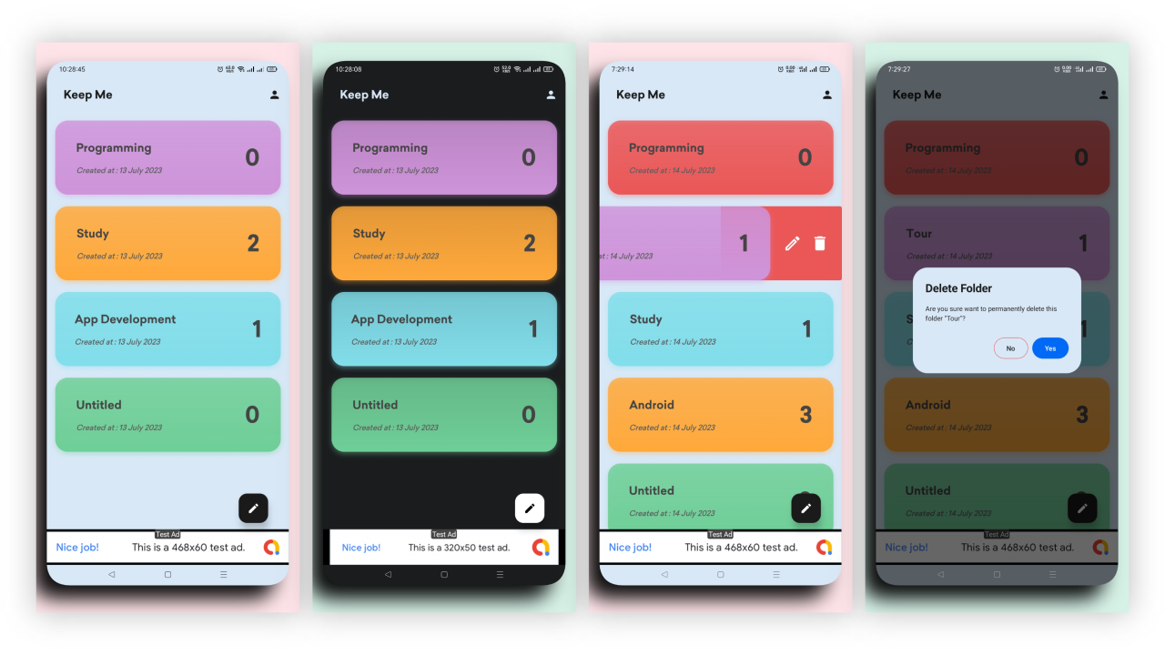 'Keep Me' Note App - Usign Kotlin and Jetpack Compose with Firebase and ...