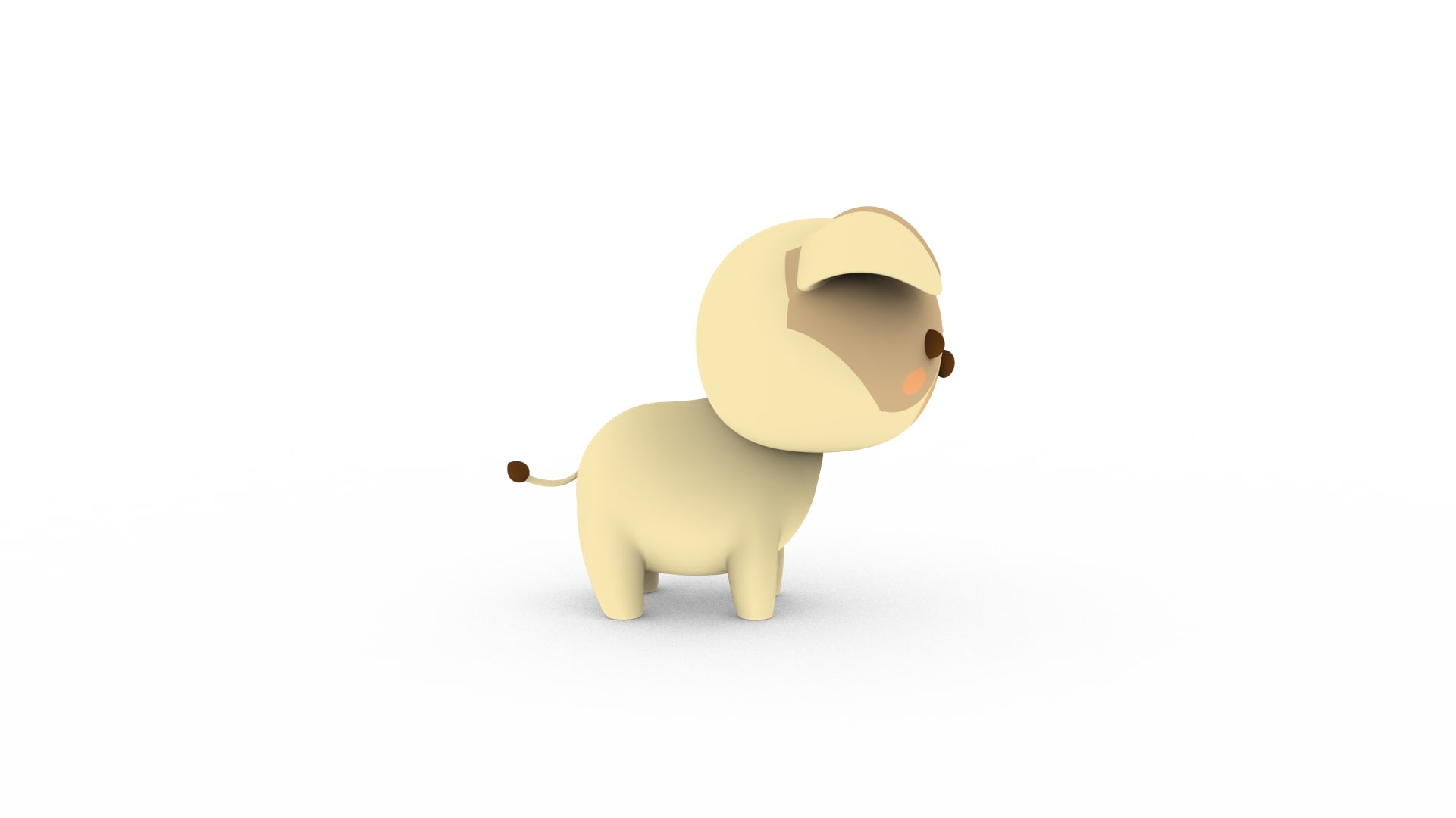 Cartoon Dog v001 character by StoreMini3D | 3DOcean