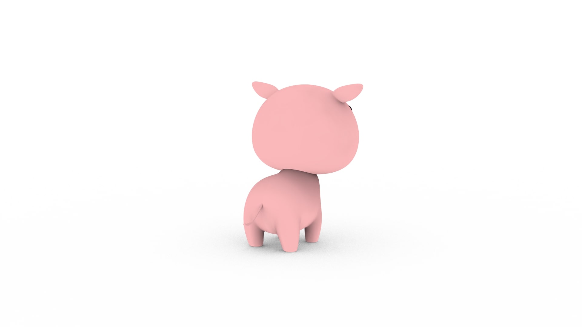 Cartoon Pig v001 character by StoreMini3D | 3DOcean