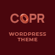 Copr - One Page Personal Portfolio, CV and Resume WordPress Theme