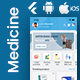 Online Medicine Ordering App Template in Flutter 2 Apps User App Delivery App Medicure