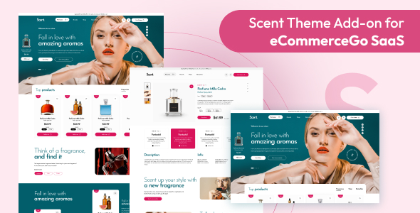 Scent Theme Addon for eCommerceGo SaaS
