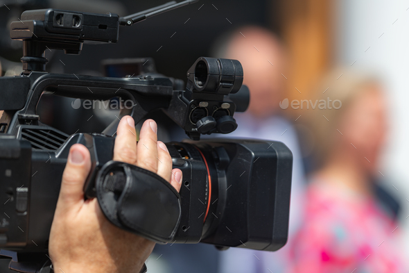 Media Coverage: TV Camera Records Press Conference
