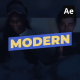 Text Modern Titles | AE