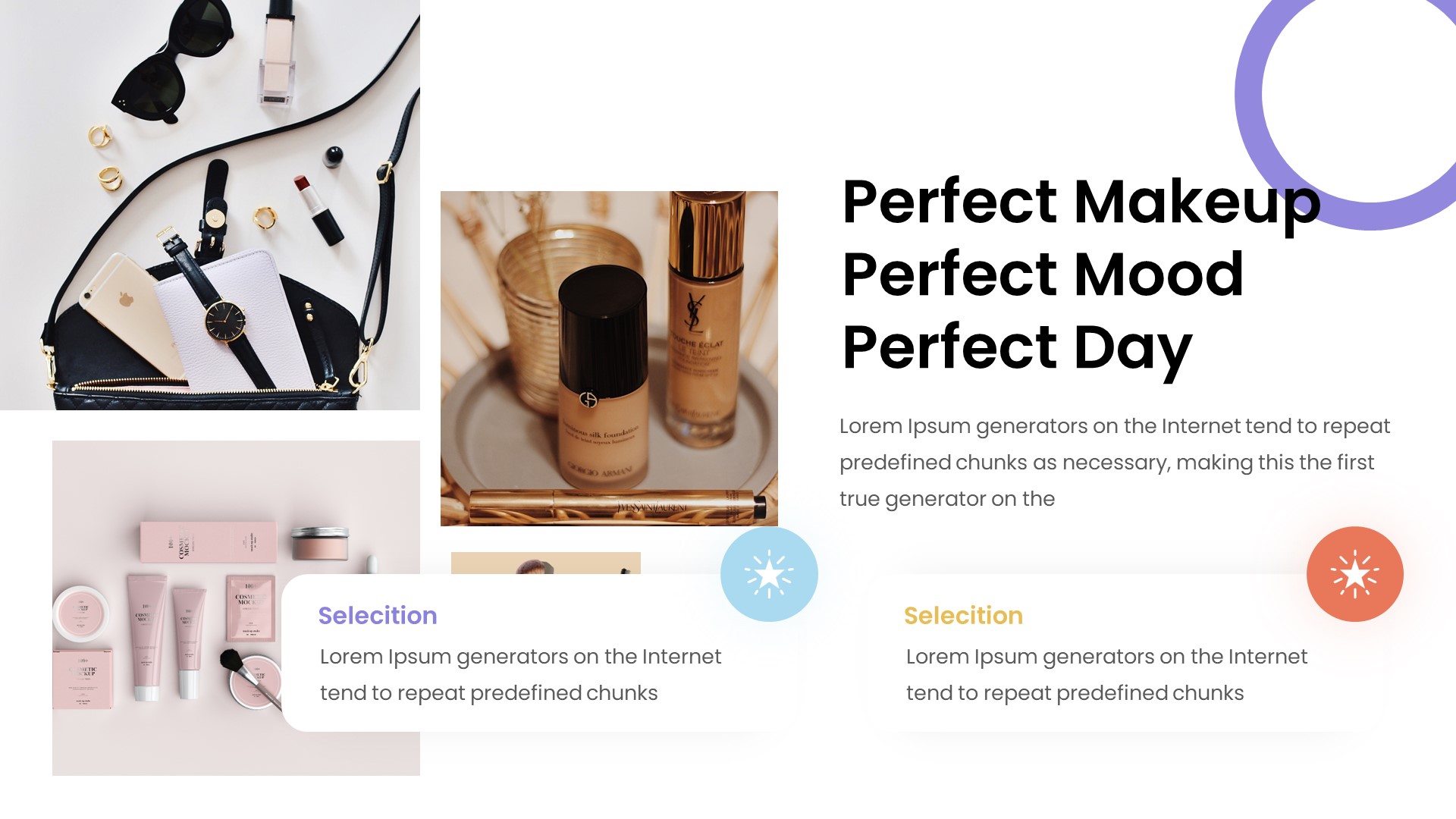 Bedaku - Cosmetics Beauty Google Slides Template, Presentation Templates