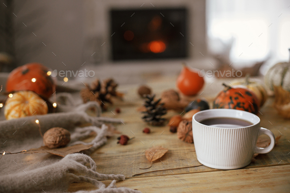 Rustic Campfire Coffee Mug Warm & Cozy