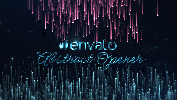 Particles Titles Titles template preview