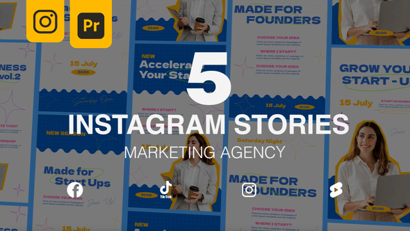 Marketing Agency Instagram Stories | MOGRT