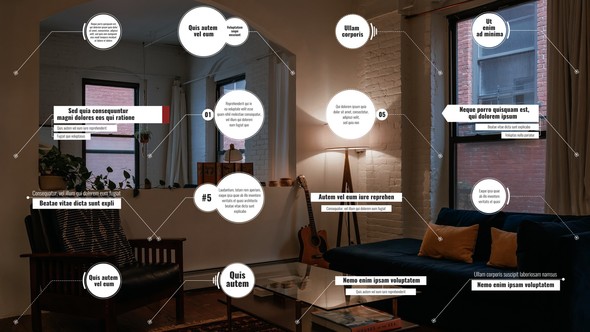 16 Call Outs for After Effects Infographics template preview