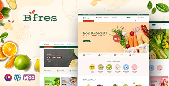 Bfres – Organic Food WooCommerce Theme