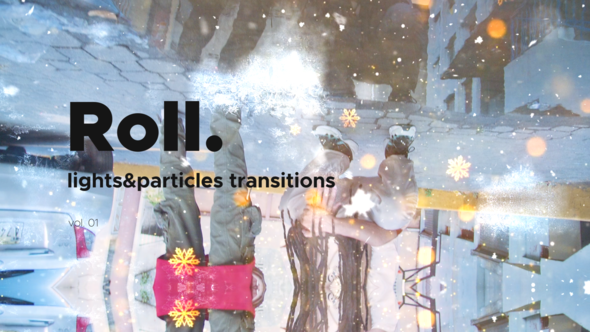 Lights & Particles Roll Transitions Vol. 01