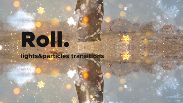Lights & Particles Roll Transitions Vol. 03
