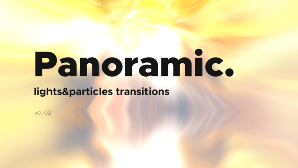 Lights & Particles Panoramic Transitions Vol. 02