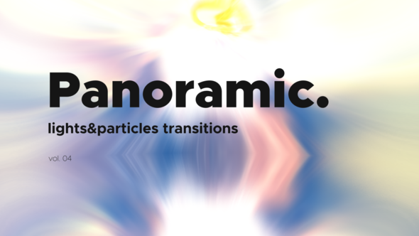 Lights & Particles Panoramic Transitions Vol. 04