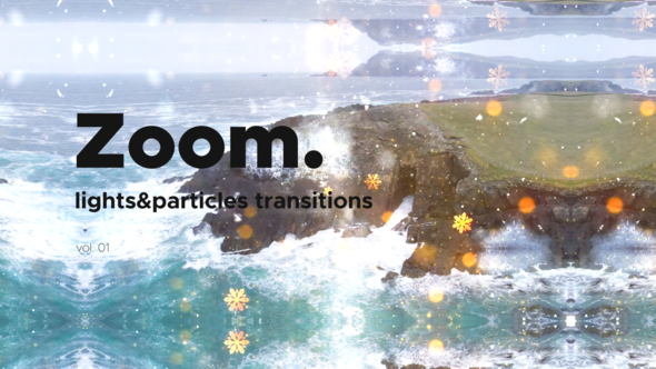 Lights & Particles Zoom Transitions Vol. 01