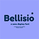 Belissio Rounded Soft Sans Typeface