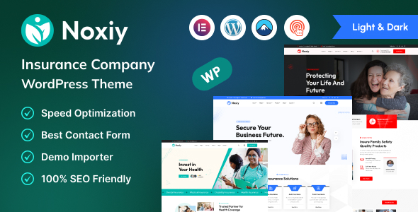 Noxiy – Insurance Company WordPress Theme