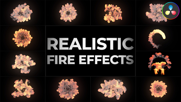 Realistic Fire Effects for DaVinci Resolve