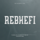Rebhefi - Vintage Typeface