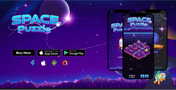 Space Puzzle – Flutter Mobile Game Nulled