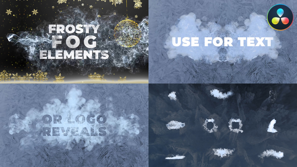 Frosty Fog Elements for DaVinci Resolve