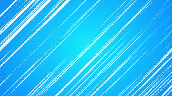 Anime Speed Diagonal White Lines Blue Background alt