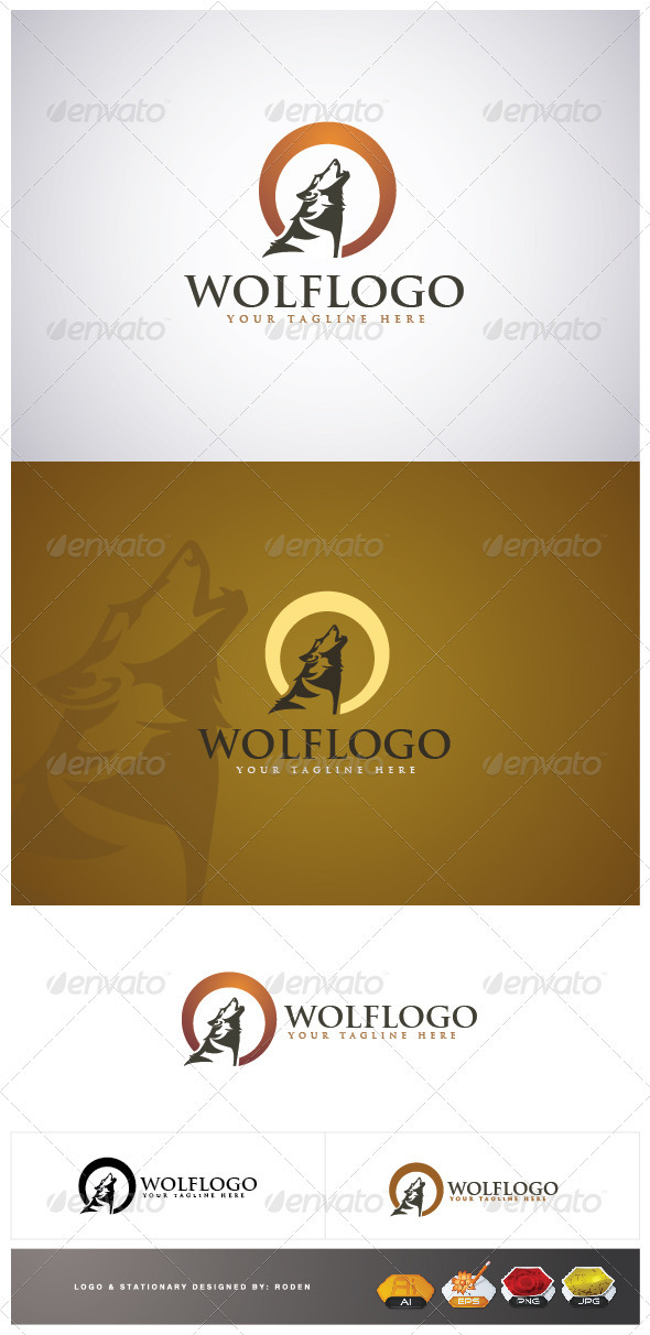 Wolf Logo - Animals Logo Templates
