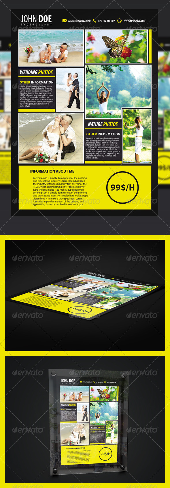 Photography Flyer - Flyers Print Templates