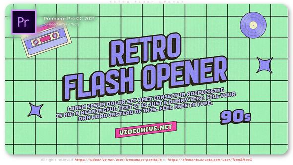 Retro Flash Opener