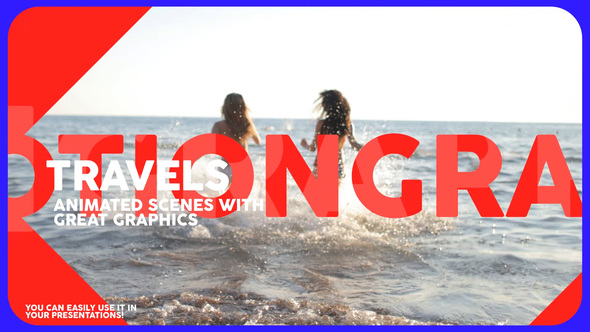 Typography Scenes Titles template preview