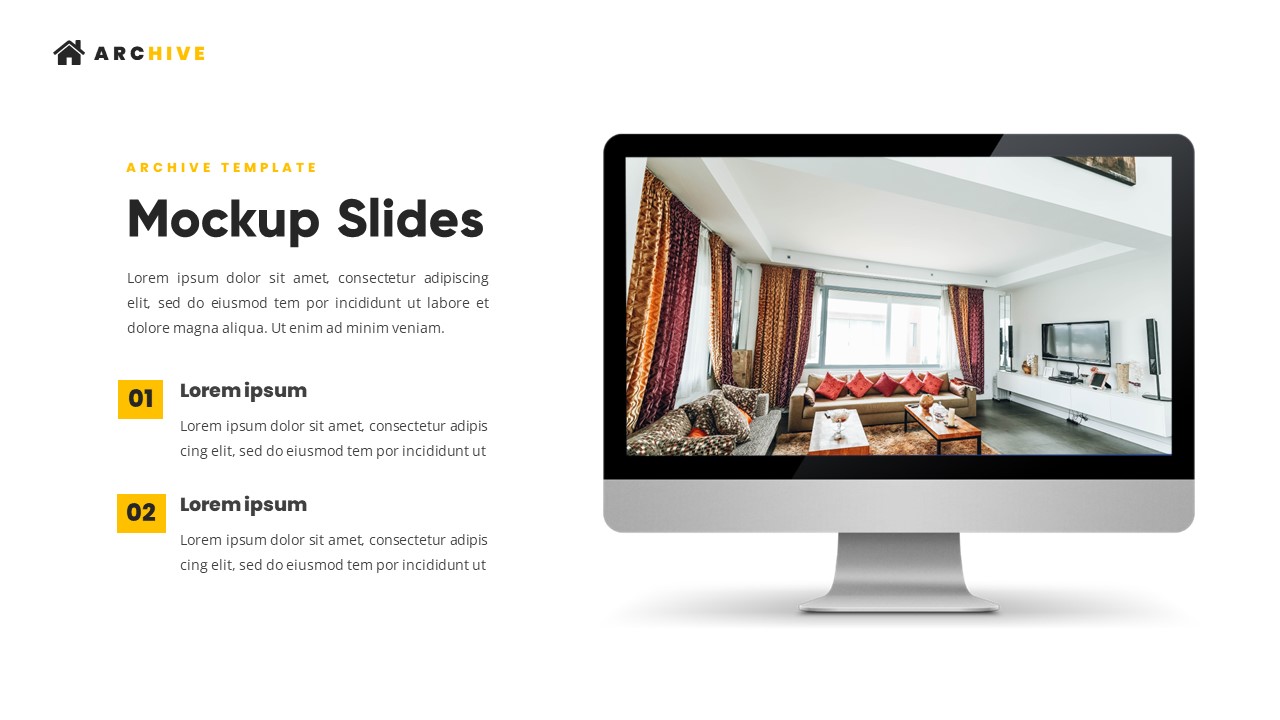 Archieve - Architecture and Interior Design Powerpoint Template ...