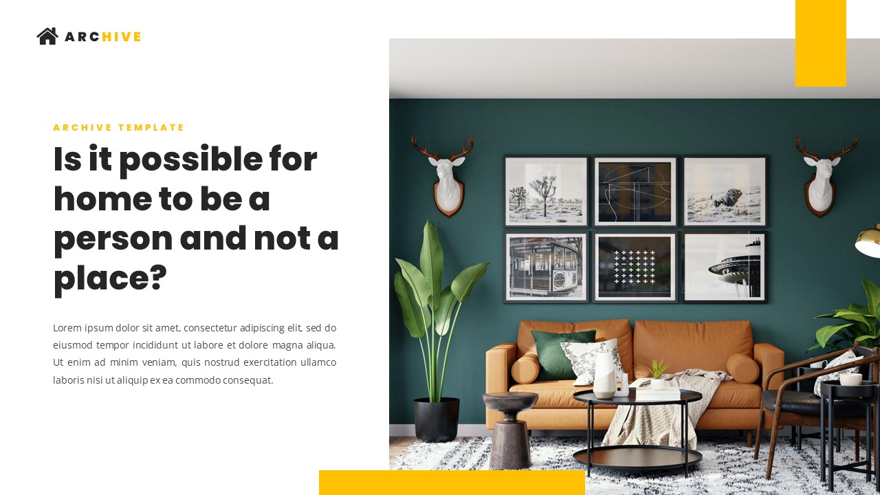 Archieve - Architecture and Interior Design Powerpoint Template ...