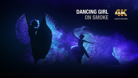 Dancing Girl On Smoke