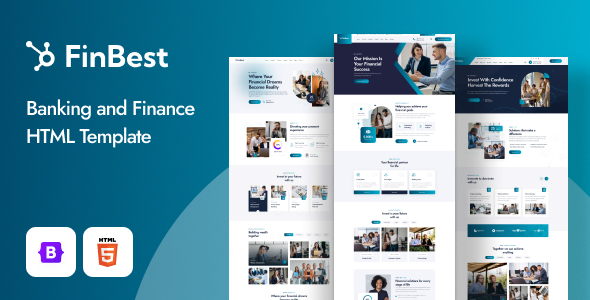 Finbest - Banking and Finance HTML Template