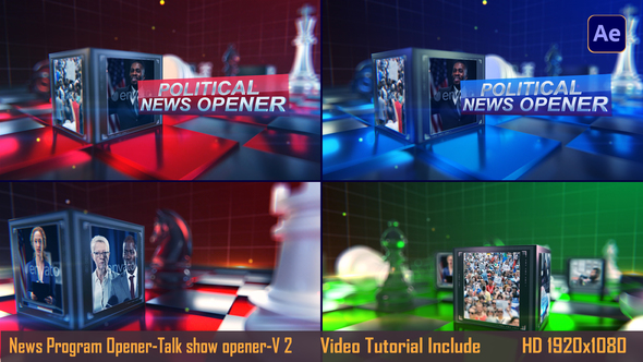 News Program Opener-Talk Show Opener V-2