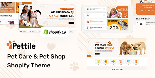 Pettile – Pet Store and Pet Food Shopify Theme