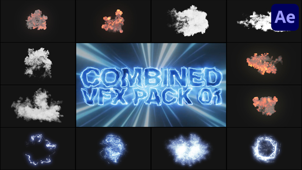 Combined VFX Pack for After Effects